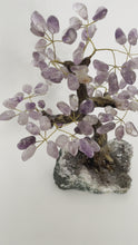 Load and play video in Gallery viewer, Amethyst Tree on Quartz base

