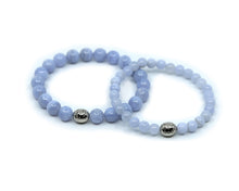 Load image into Gallery viewer, Blue Lace Agate Bracelet