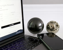 Load image into Gallery viewer, Shungite & Pyrite (Large) with Sage & Palo Santo