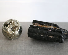 Load image into Gallery viewer, Black Tourmaline & Pyrite with Sage & Palo Santo