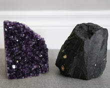 Load image into Gallery viewer, Amethyst & Black Tourmaline with Sage & Palo Santo