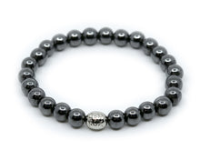 Load image into Gallery viewer, Hematite Bracelet Rounded
