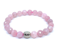 Load image into Gallery viewer, Rose Quartz Faceted Bracelet