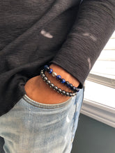 Load image into Gallery viewer, Hematite & Blue Tiger's Eye