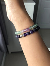 Load image into Gallery viewer, Amethyst & Rainbow Fluorite