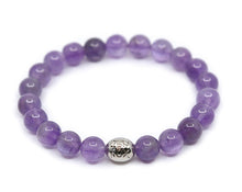 Load image into Gallery viewer, Amethyst Bracelet (light purple)