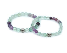 Load image into Gallery viewer, Rainbow Fluorite Bracelet