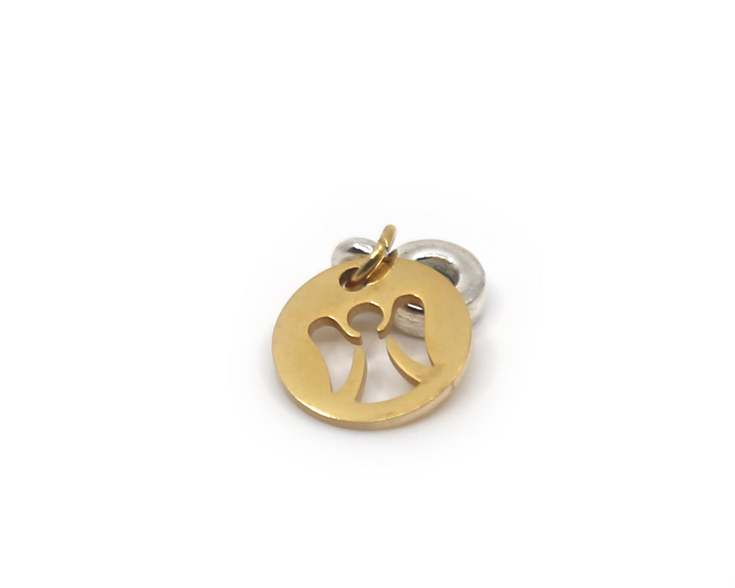 Angel Gold Charm
