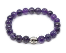 Load image into Gallery viewer, Amethyst Bracelet (Dark Purple)
