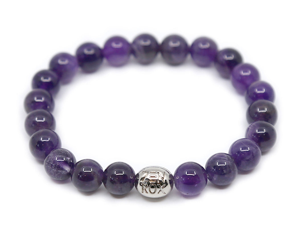 Amethyst Bracelet (Dark Purple)