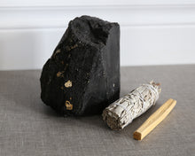 Load image into Gallery viewer, Black Tourmaline with Sage &amp; Palo Santo
