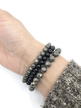 Load image into Gallery viewer, Pyrite Faceted Bracelet
