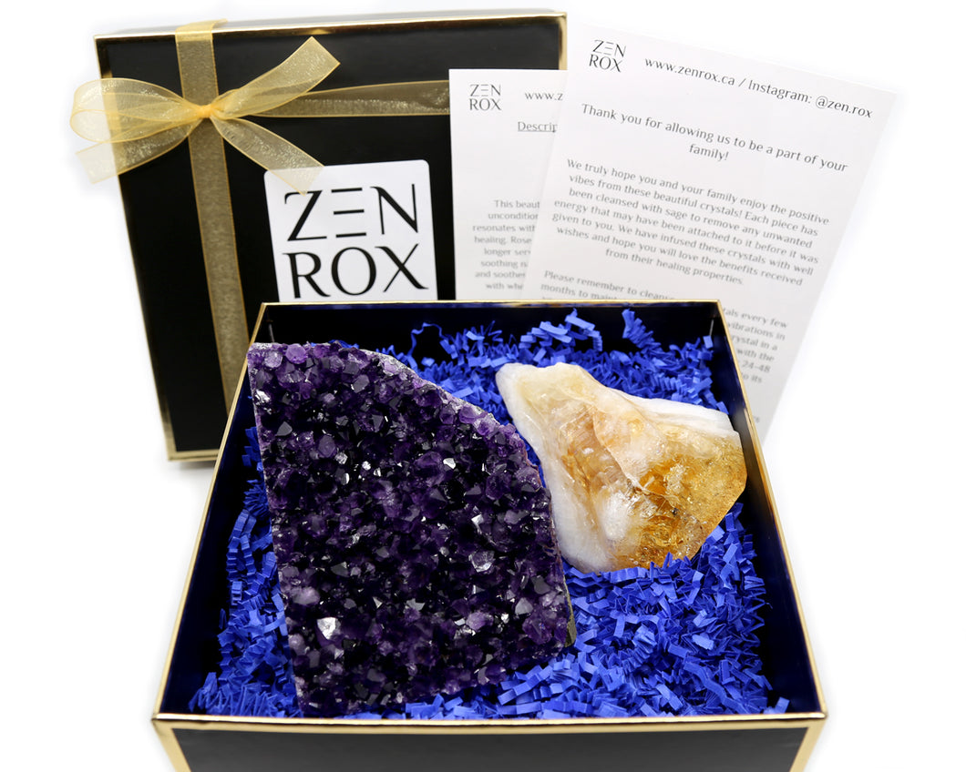 Amethyst & Citrine