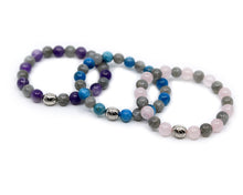 Load image into Gallery viewer, Aura Enhancers - Labradorite and Apatite
