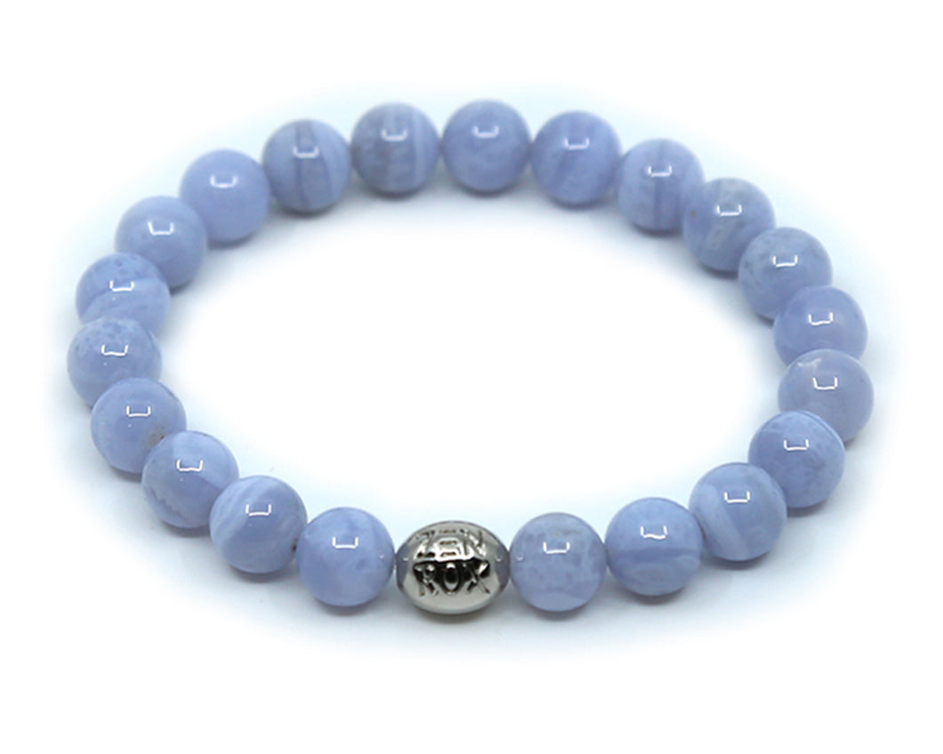 Blue Lace Agate Bracelet