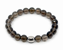 Load image into Gallery viewer, Smokey Quartz Faceted Bracelet
