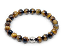 Load image into Gallery viewer, Tiger&#39;s Eye Bracelet (Natural Brown)
