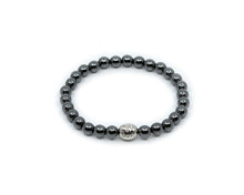 Load image into Gallery viewer, Hematite Bracelet Rounded
